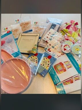 Pink Party Supplies Assortment - Home Party Supplies